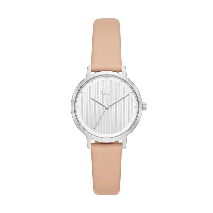 Dkny The Modernist Silver Stainless Steel Women&