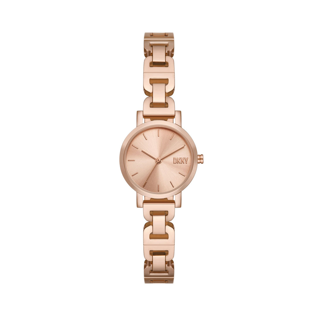 Dkny Rose Gold Stainless Steel Women&