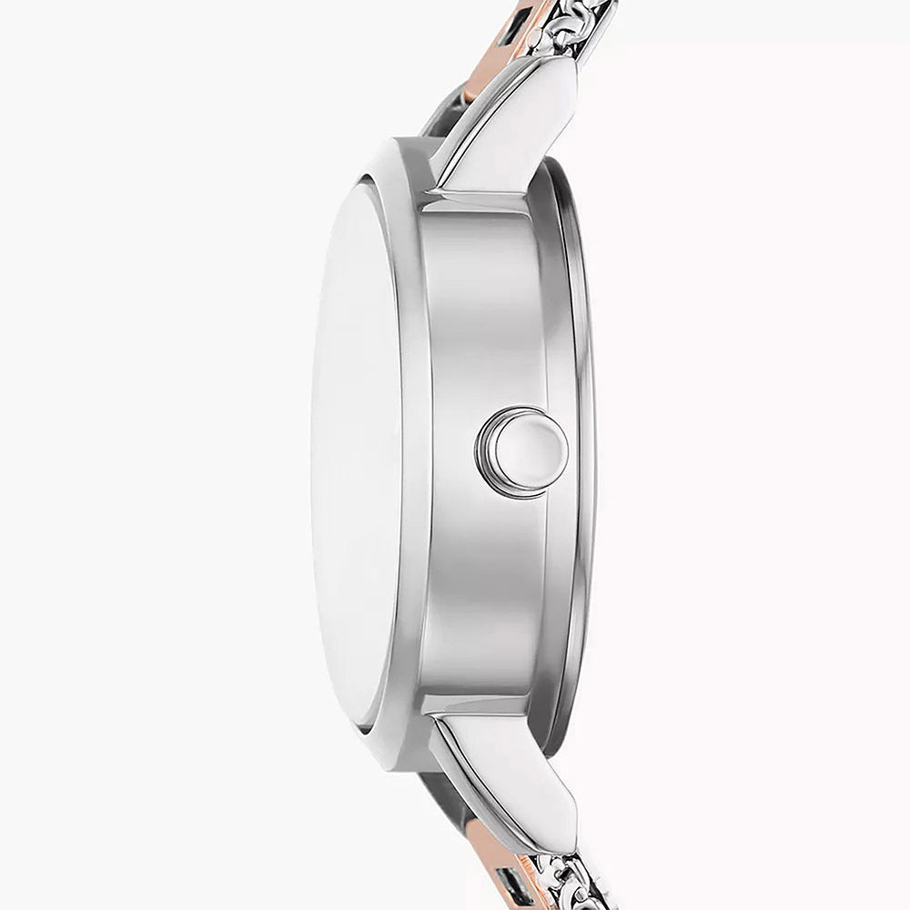 Dkny Soho Silver Stainless Steel Women&