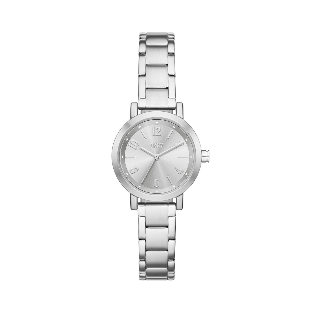 Dkny Soho Midi Silver Stainless Steel Women&