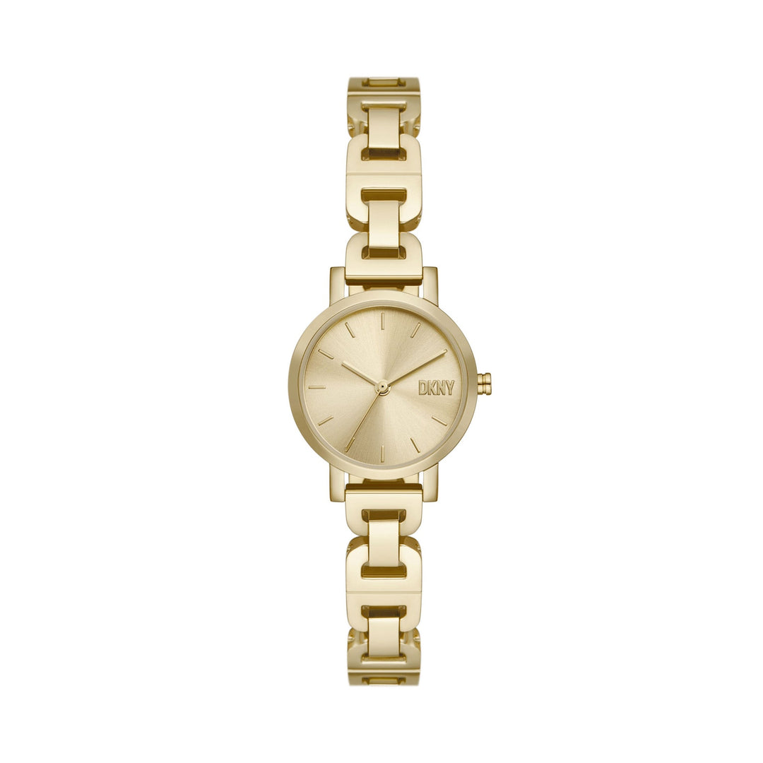 Dkny Soho Chain Gold Stainless Steel Women&