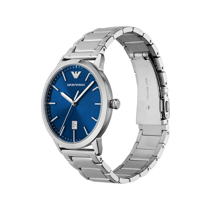 Emporio Armani Renato Silver Men's Watch