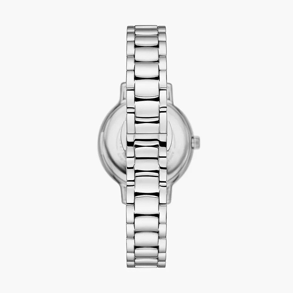Emporio Armani Cleo Silver Stainless Steel Women&