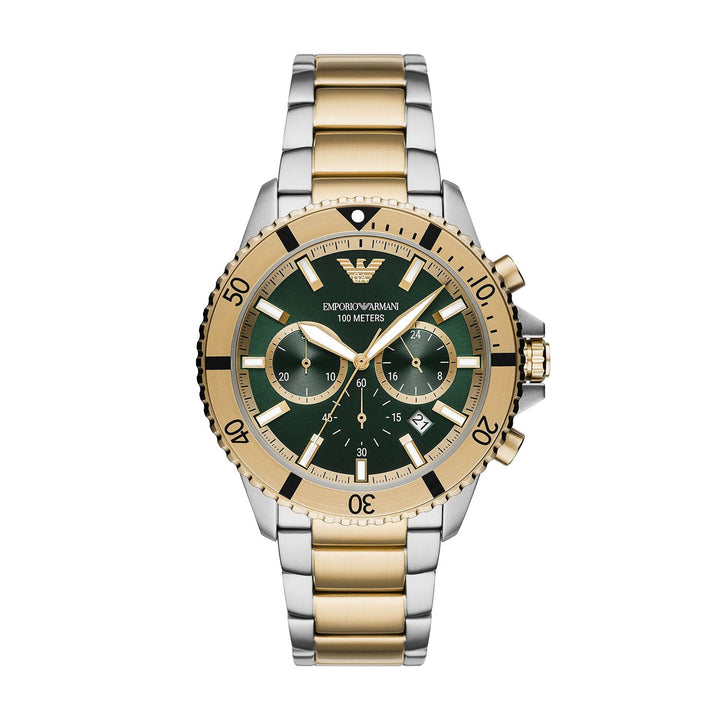 Emporio Armani Diver Silver Stainless Steel Men&