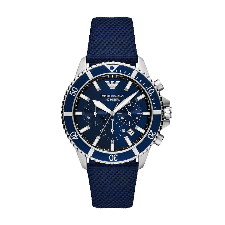 Emporio Armani Diver Silver Stainless Steel Men&