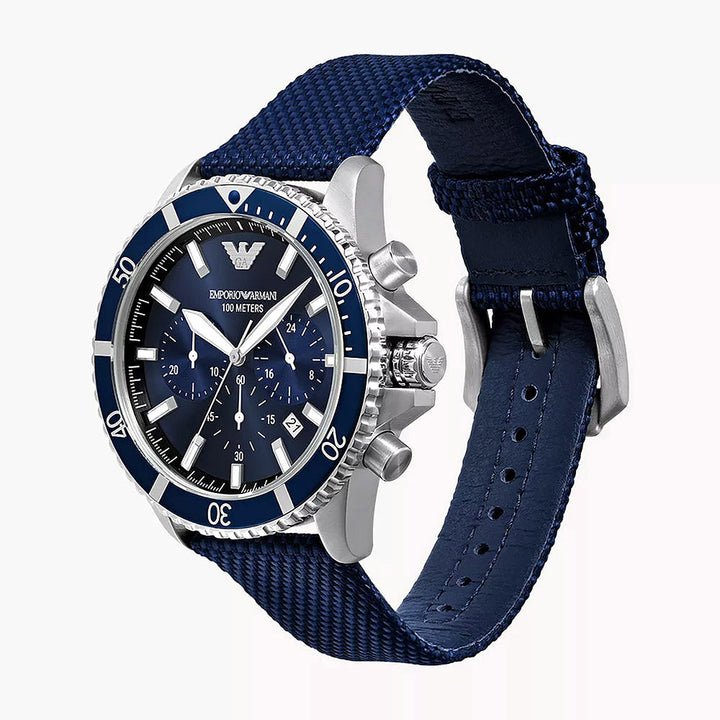 Emporio Armani Diver Silver Stainless Steel Men&