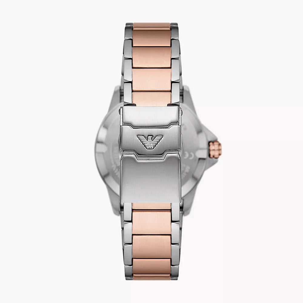 Emporio Armani Diver Silver Stainless Steel Men's Watch