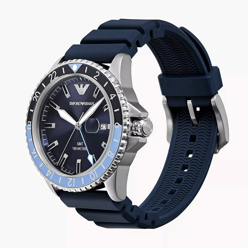 Emporio Armani Diver Silver Stainless Steel Men&