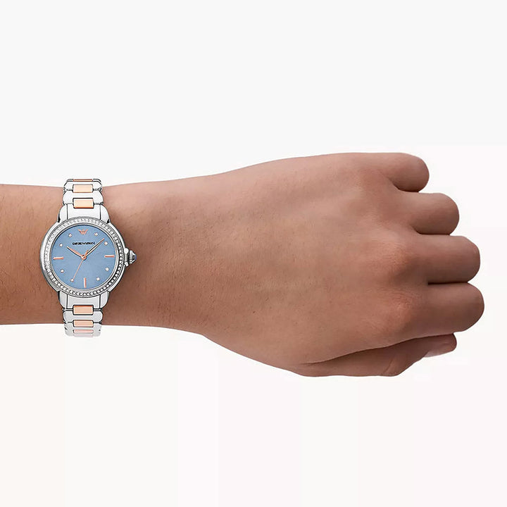 Emporio Armani Mia Silver Stainless Steel Women's Watch