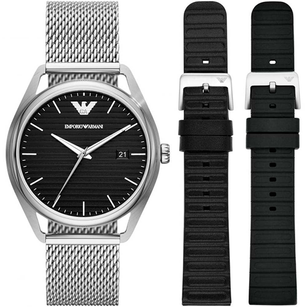 EMPORIO ARMANI SET WATCH AND STRAP