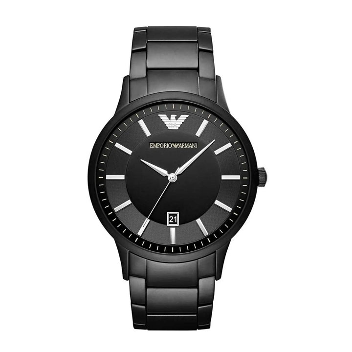 Emporio Armani Renato Black Dial Black PVD Men&