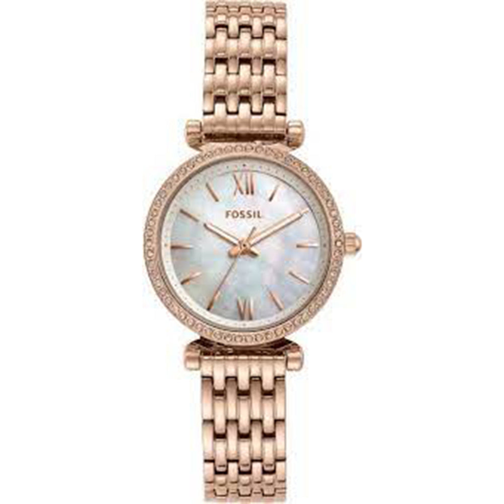 Fossil Mother of Pearl Analog Women&