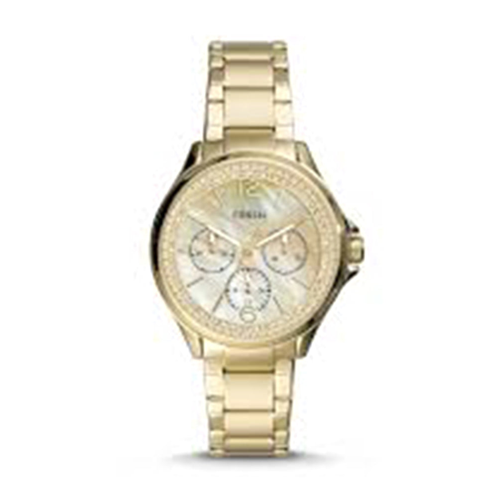 Fossil Mother of Pearl Analog Women&