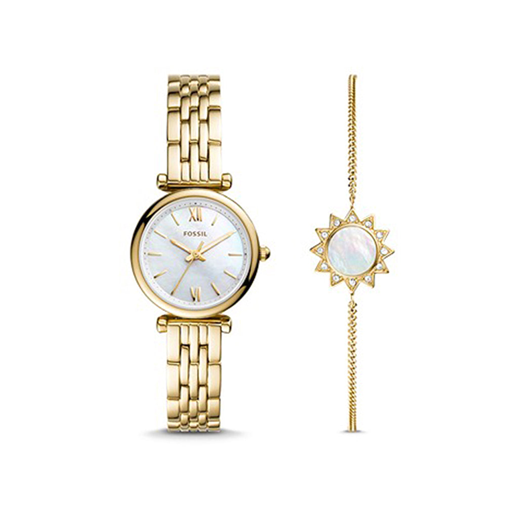 Fossil Set Mother of Pearl Women&