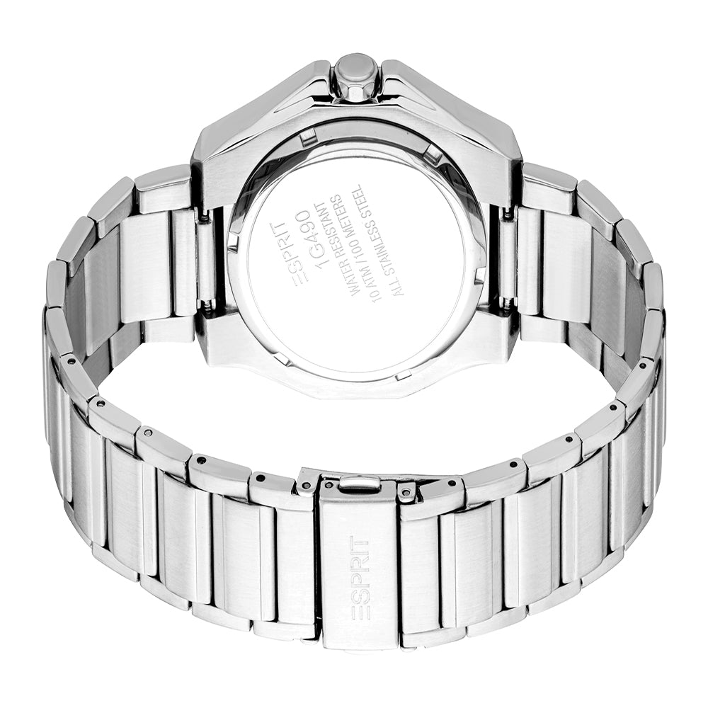 Esprit Men's 42mm Asher Fashion Dark Grey Dial Watch
