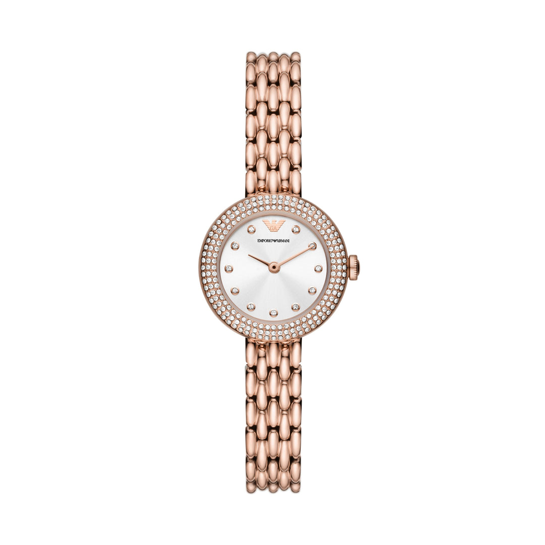 EMPORIO ARMANI ANALOG WATCH 0 JWL GP METAL BRCLT