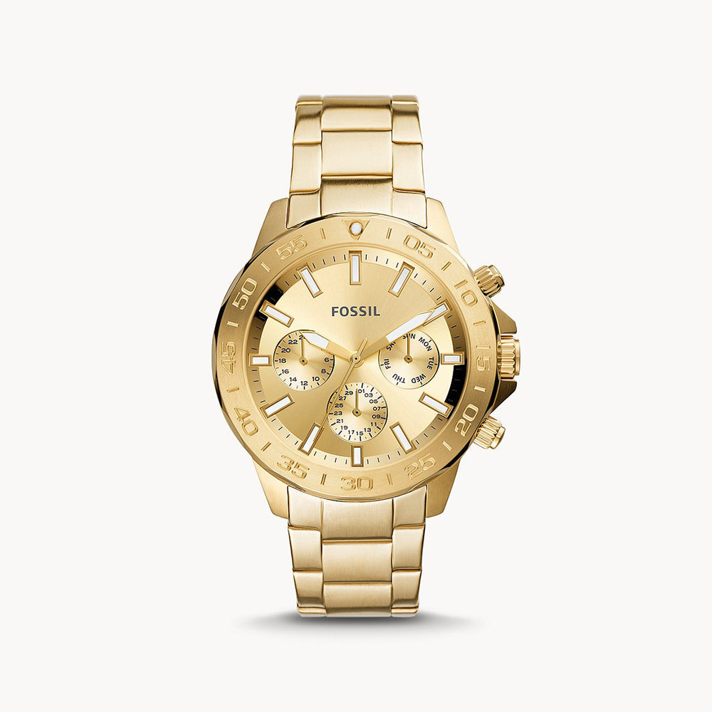 Fossil Bannon Multifunction Gold-Tone Stainless Steel Men&