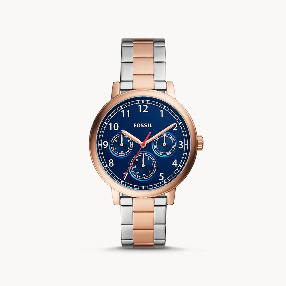 Fossil Airlift Multifunction Two-Tone Stainless Steel Men&