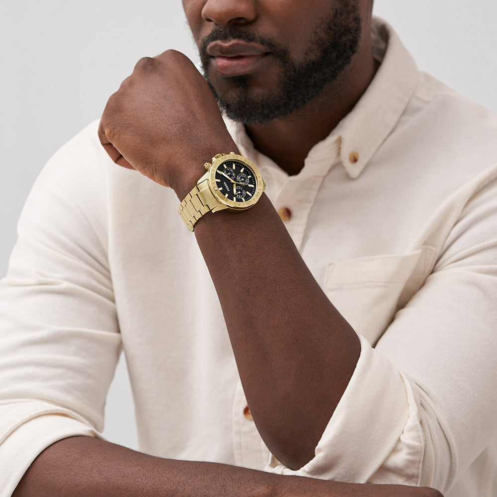 Fossil  Bannon Gold Men&