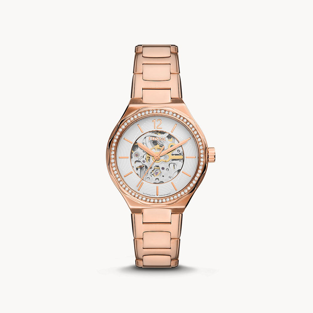 Fossil Eevie Rose Gold Stainless Steel Women&