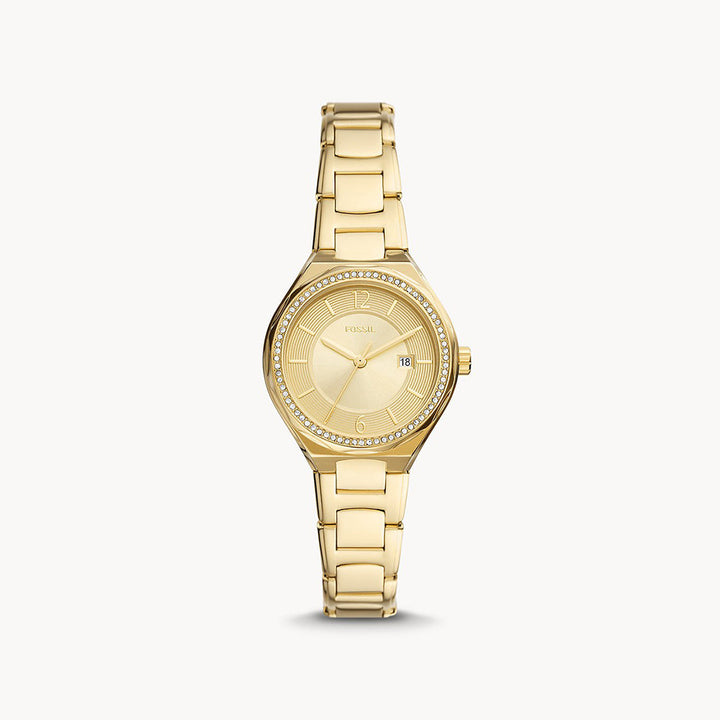 Fossil Eevie Gold Stainless Steel Women&