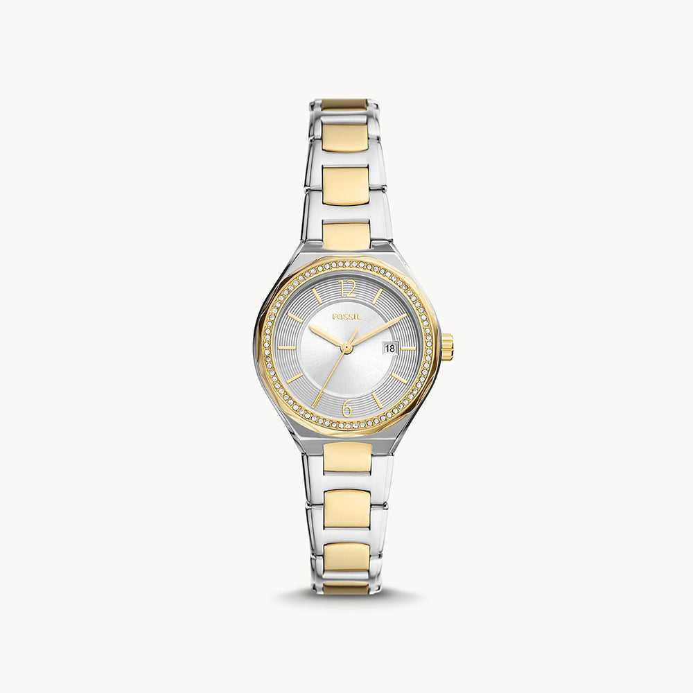 Fossil Eevie Silver Stainless Steel Women&