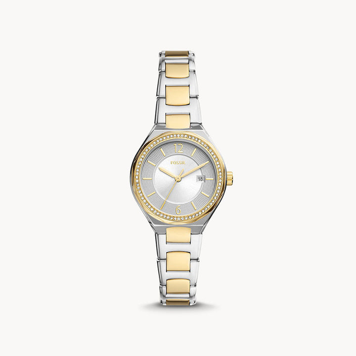 Fossil Eevie Silver Stainless Steel Women&