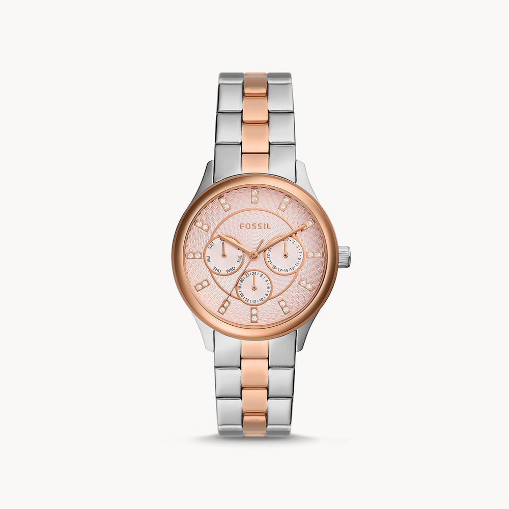 Fossil Modern Sophisticate 2-Tone Stainless Steel Women&
