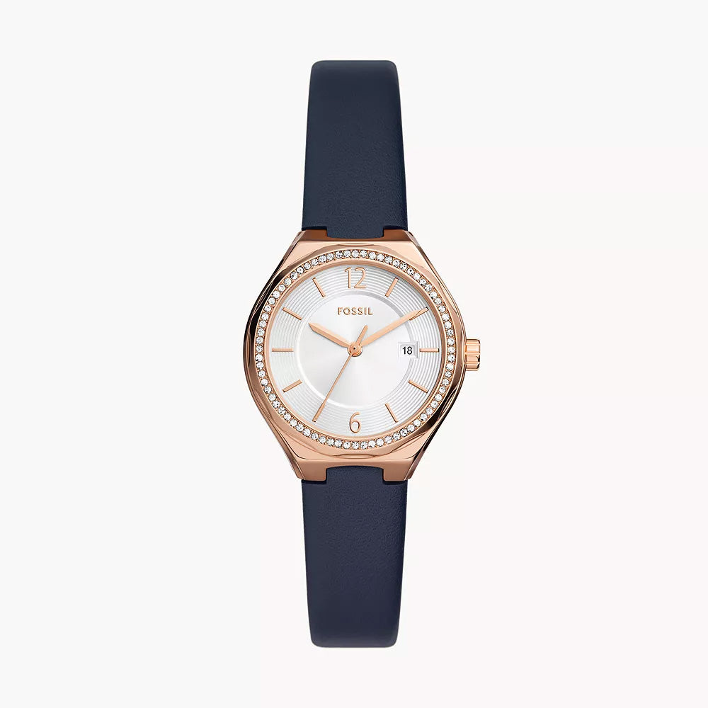 Fossil Eevie Rose Gold Pro-Planet Leather Women&