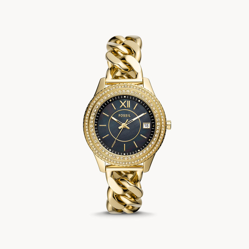 Fossil Stella Multifunction Gold-Tone Stainless Steel Women&