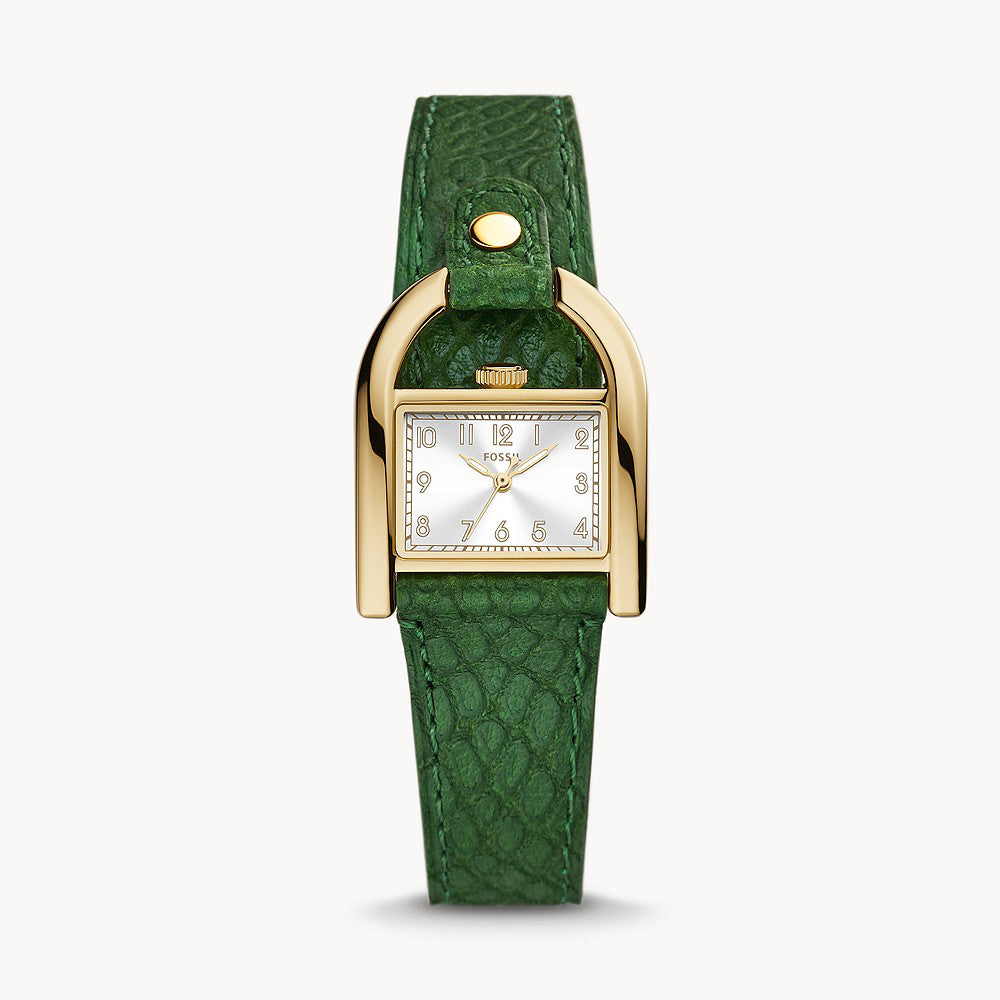 Fossil Harwell Gold Pro-Planet Leather Women&