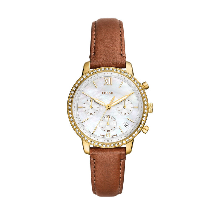 Fossil Neutra Gold Stainless Steel Women&