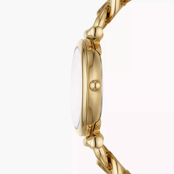 Fossil Carlie Gold Stainless Steel Women&