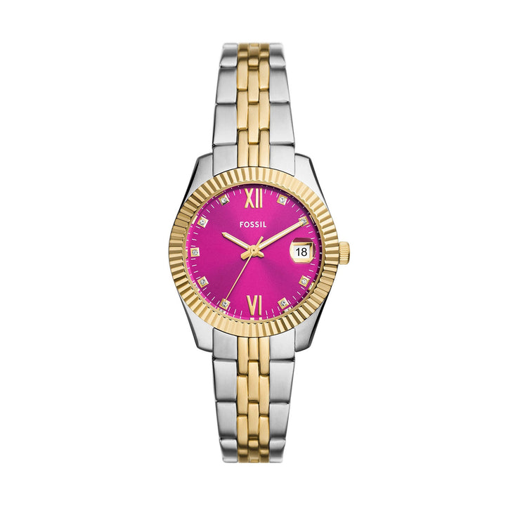 Fossil Scarlette Silver Stainless Steel Women&