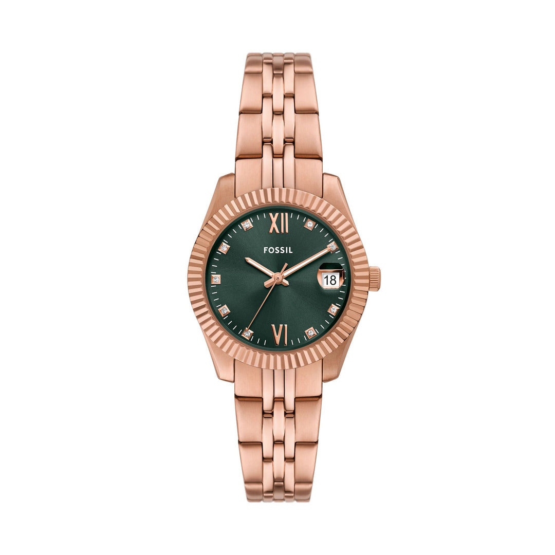 Fossil Scarlette Rose Gold Stainless Steel Women&