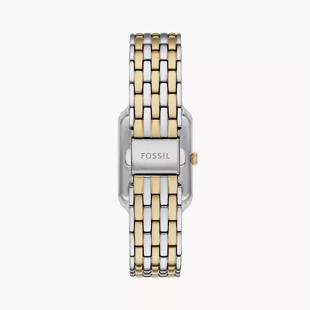 Fossil Women's Raquel Three-Hand Date Two-Tone Stainless Steel Watch and Bracelet Set