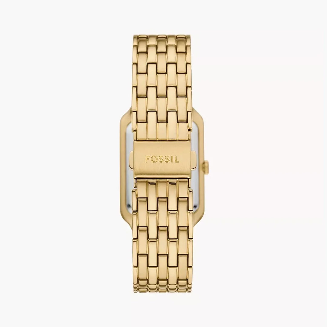 Fossil Women's Raquel Three-Hand Date Gold-Tone Stainless Steel Watch