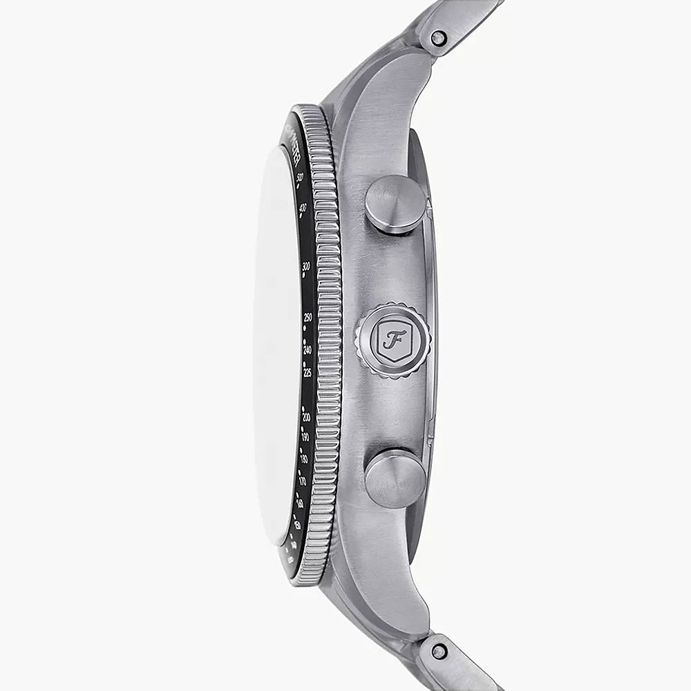 Fossil Sport Tourer Silver Stainless Steel Men&