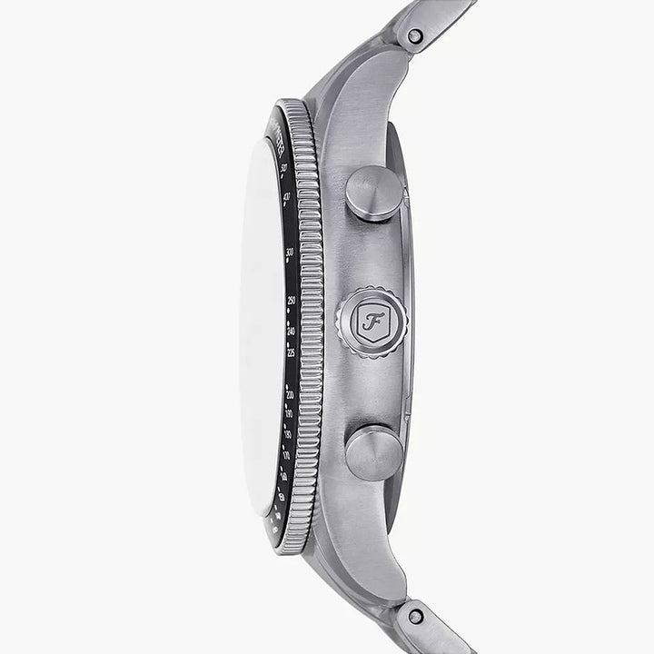 Fossil Sport Tourer Silver Stainless Steel Men&