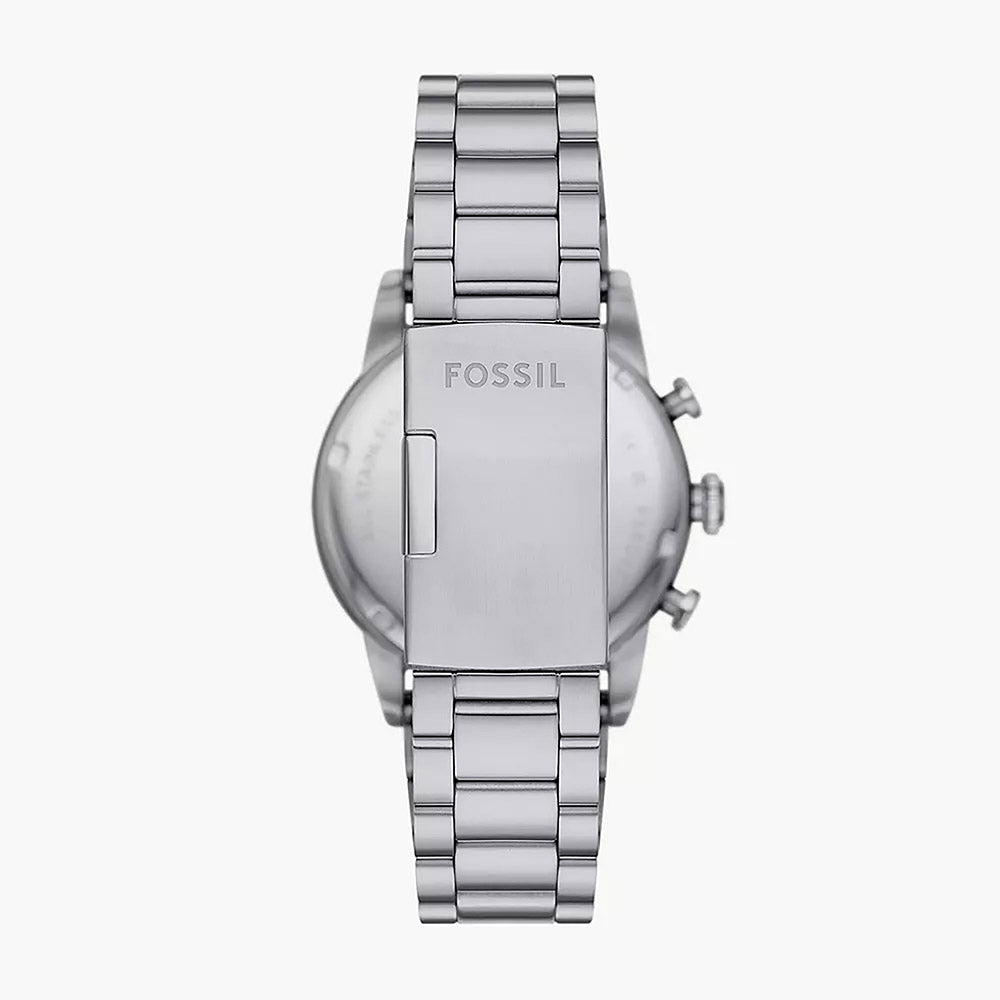 Fossil Sport Tourer Silver Stainless Steel Men&