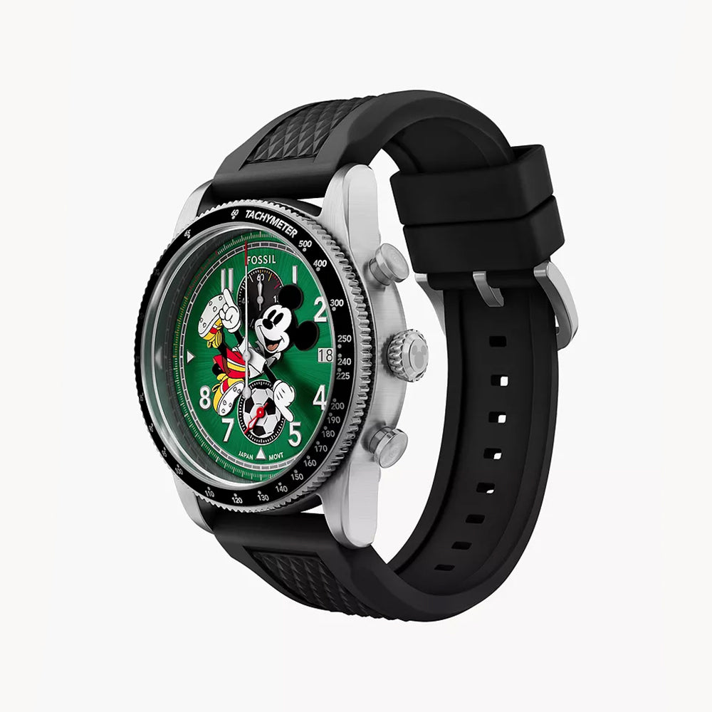 Disney x Fossil Limited-Edition Mickey Mouse Soccer Watch