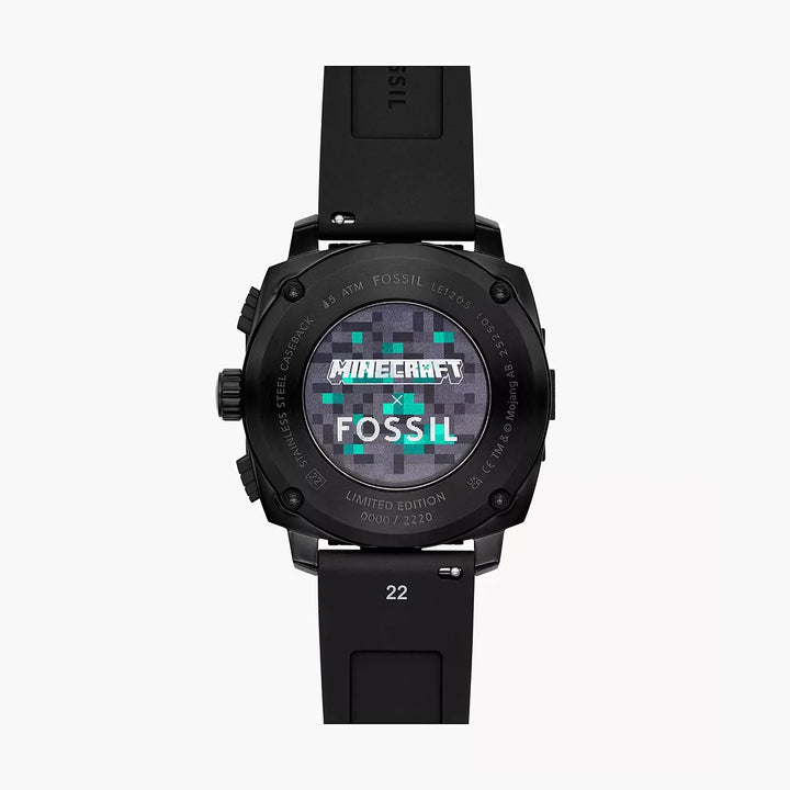 Minecraft x Fossil Limited-Edition Deepslate Chronograph Watch