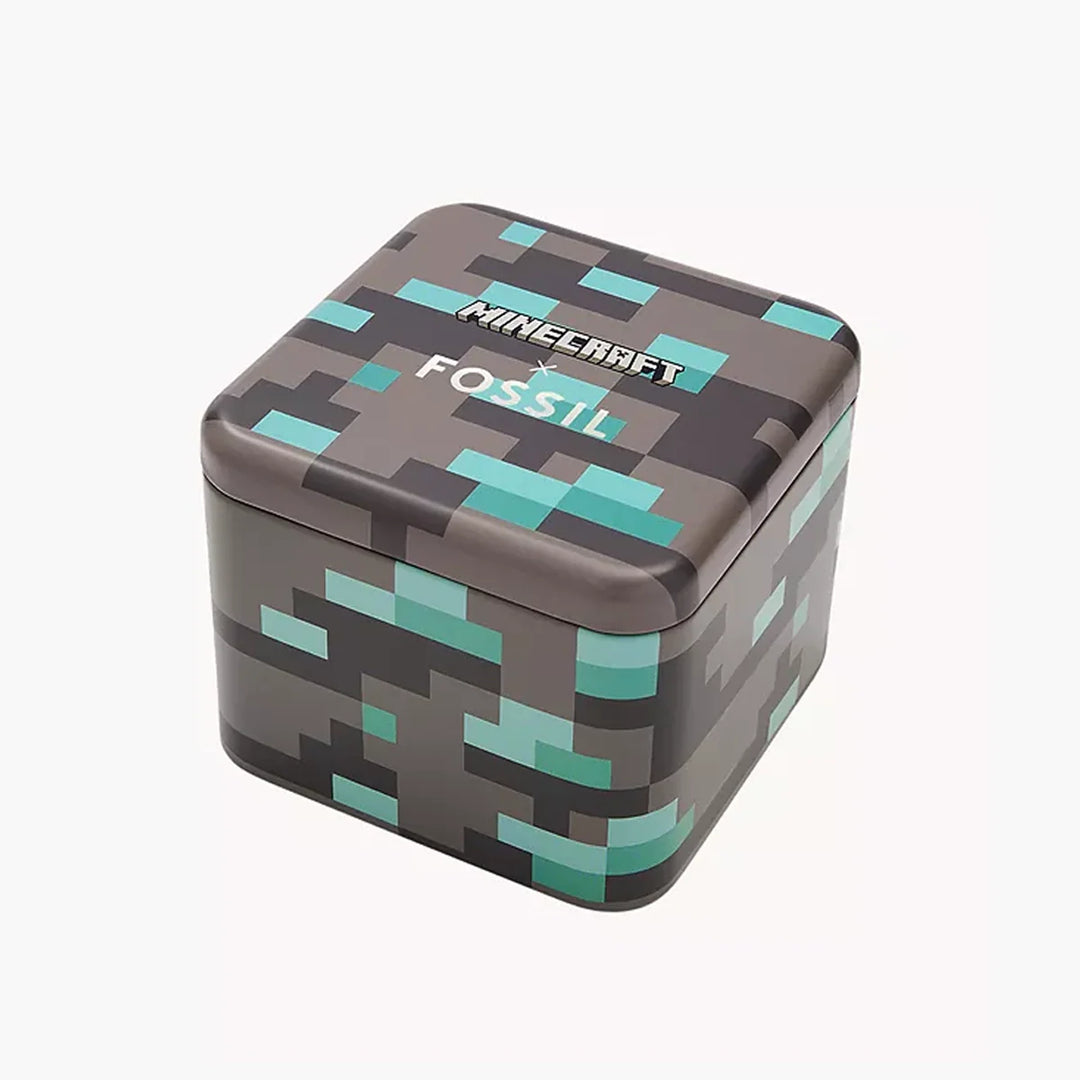 Minecraft x Fossil Limited-Edition Deepslate Chronograph Watch