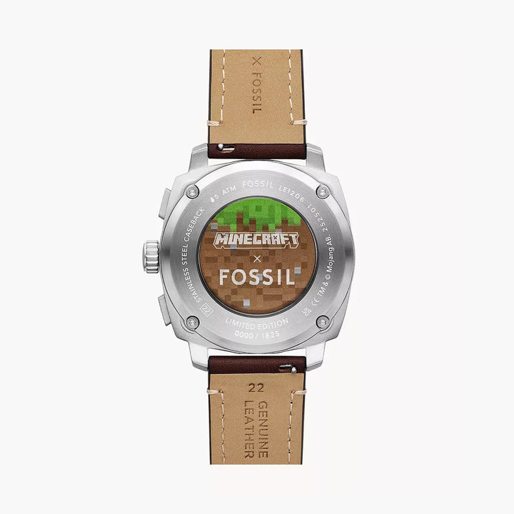 Minecraft x Fossil Limited-Edition Grass Block Chronograph Watch