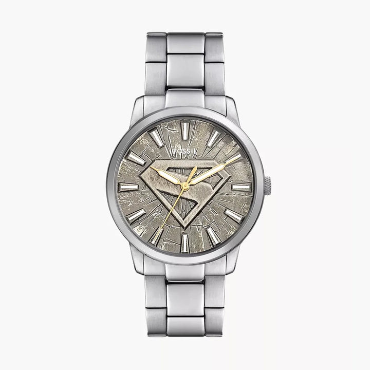 Superman x Fossil Limited-Edition S-Shield Watch Set