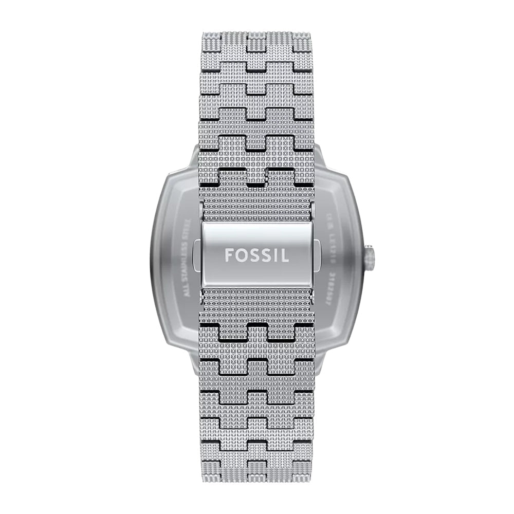 Fossil Unisex Nick Jonas x Fossil Machine Luxe Aventurine Three-Hand Stainless Steel Watch