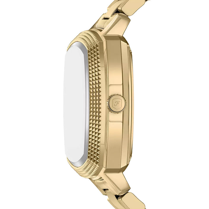 Fossil Unisex Nick Jonas x Fossil Machine Luxe Automatic Gold-Tone Stainless Steel Watch