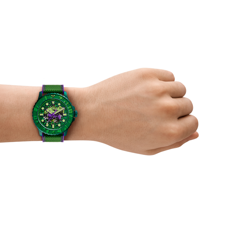 Marvel x Fossil Limited-Edition Incredible Hulk Automatic Watch