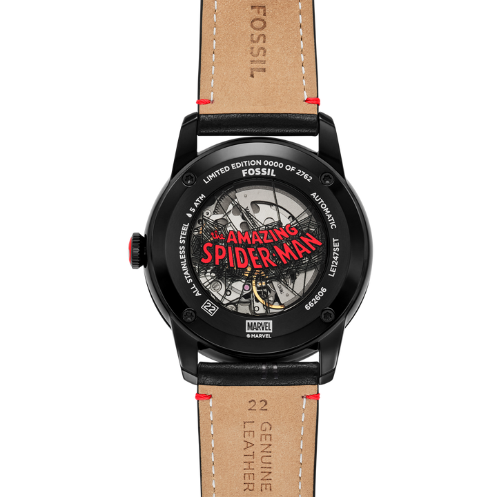 Marvel x Fossil Limited-Edition Spider-Man Automatic Watch