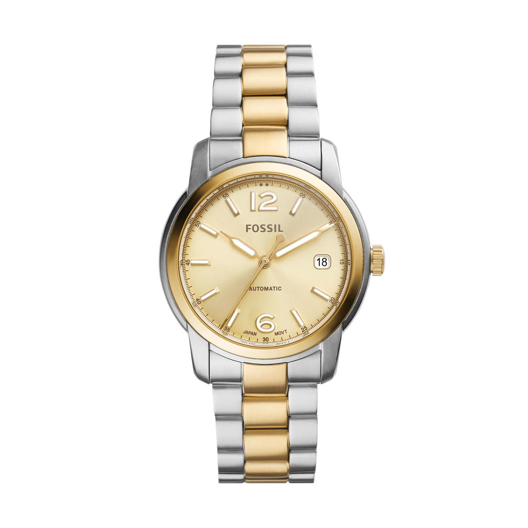 Fossil Heritage Automatic Two-Tone Stainless Steel Women&